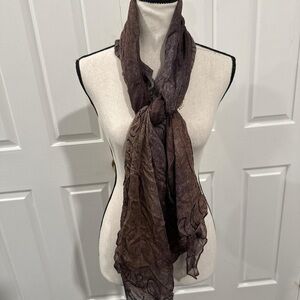 New | Rare! Yara Crescent Phases Woven Modal Scarf/Hijab